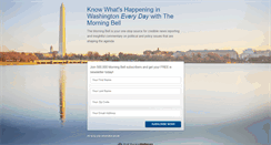 Desktop Screenshot of morningbell.org
